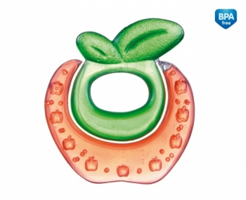 Прорезыватель водный охлаждающий Canpol Fruits арт. 2/812, 0+ мес., яблочко — красный