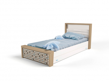 Кровать классика ABC-KING MIX №3 160*90 голубой