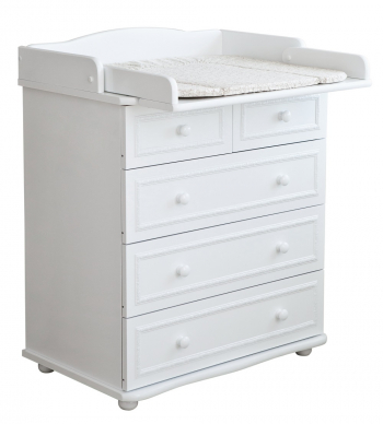 Пеленальный комод Красная звезда (Можга) С 585 — Белый