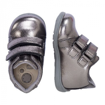 Ботинки Chicco Gladys, для девочек, цвет серебристый — размер 230