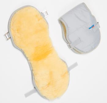 Меховая муфта для рук на коляску Ramili Mite  — Grigio Chiaro