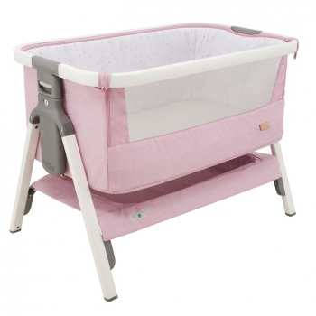 Колыбель Tutti Bambini CoZee — White and Dusty Pink