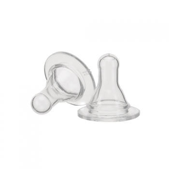 Соска силиконовая Happy Baby — с узким горлом