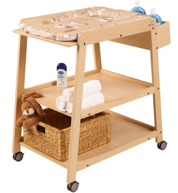 Передвижной пеленальный столик Geuther Wilma  — Натуральный