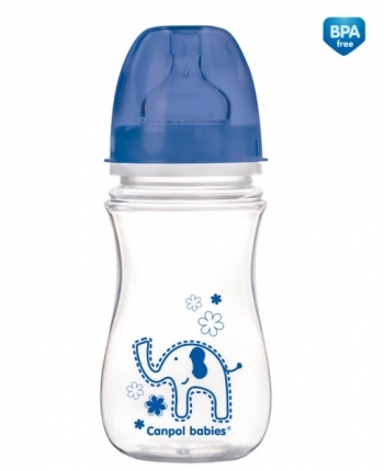 Бутылочка Canpol EasyStart Animals шир. горл., антикол., PP, 3+, 240 мл, арт. 35/206