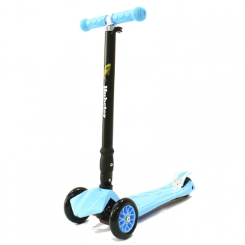 Трехколесный самокат Hubster Plus — синий