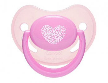 Пустышка Canpol Pastelove анатомич., силик., 0-6 мес., арт. 22/419 — розовый
