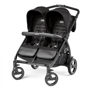 Коляска для двойни Peg Perego Book for Two — Mod Black