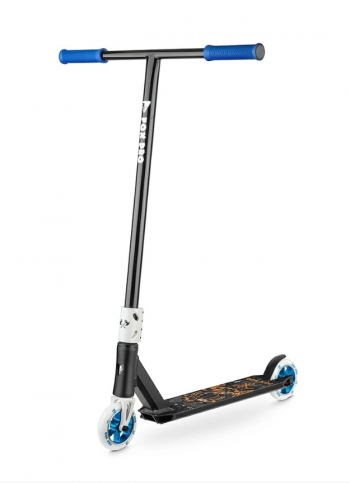 Трюковой самокат FOX PRO RAW-03 — Черный-синий-белый