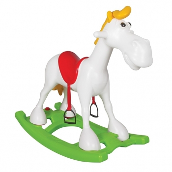 Каталка-качалка Pilsan "Лошадь Lucky" — белый