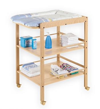 Мобильный пеленальный столик Geuther Clara — Натуральный