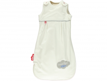 Спальный мешок Zizzz из овечьей шерсти 0-6 месяцев — Grey Cloud Blue Letters