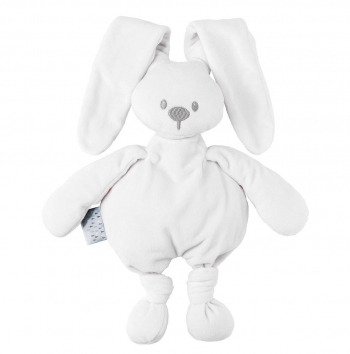 Игрушка мягкая Nattou Soft toy Lapidou Кролик — white 879101