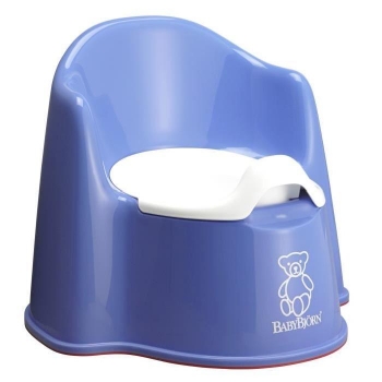 Детский горшок-кресло BabyBjorn — синий