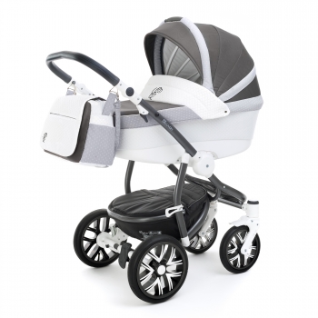 Коляска для новорожденных Esspero Grand Discovery (шасси Graphite White)