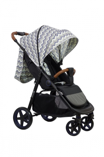 Прогулочная коляска Farfello ZIGZAG — синий