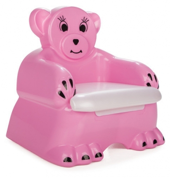 Детский горшочек-кресло Pilsan "Bobo" — розовый