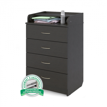 Пеленальный комод Атон Сириус 604 ЛДСП — Венге