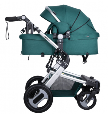 Коляска-трансформер Farfello Diamond All-season — Бирюзовый