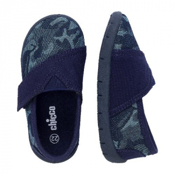 Слипоны Chicco Toby, для мальчиков, цвет синий — размер 240