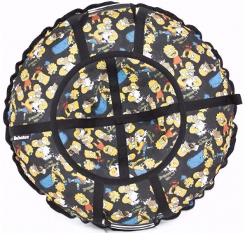 Тюбинг Hubster Люкс Pro Симпсоны Black — во4361-4