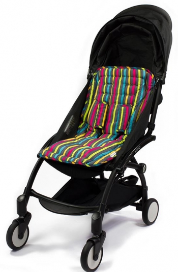 Матрасик Choopie для коляски с чехлами на ремни CityLiner — 575 Broadway Stripes