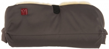 Меховая муфта для рук Kaiser Big Double — Anthrazit (серый)