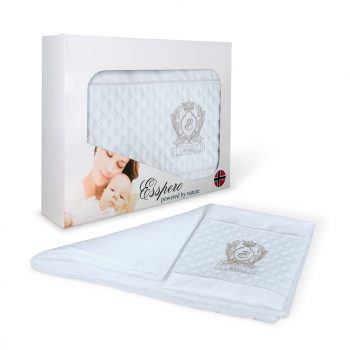 Комплект постельного белья в коляску Esspero Conny 5 предметов — E-Royal Blue