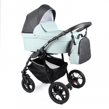 Коляска 2в1 Alis ORION — т.серый+св.зеленый