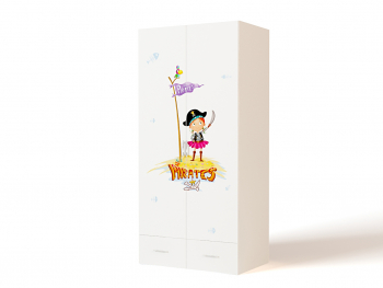 Шкаф 2х дверный ABC-KING PIRATES — Дуб