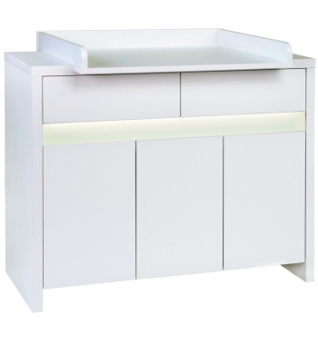 Пеленальный комод Schardt Planet — White