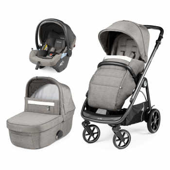 Коляска 3 в 1 Peg Perego Veloce Lounge Modular — City Grey