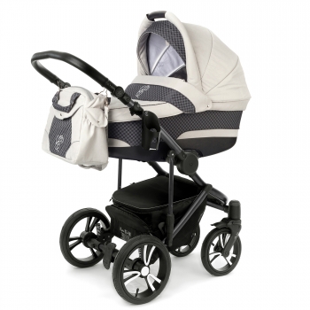 Коляска для новорожденных Esspero Magic Pro (шасси Graphite) — Grey Carbon