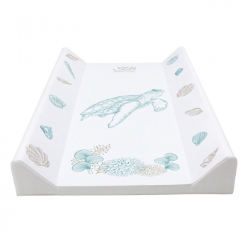 Пеленальная доска на кроватку 79х45 Sweet Baby Sogni da Mare — Crema/oceano (черепаха бежевый/бирюзовый)