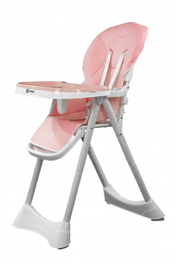 Стул детский для кормления Farfello Bunny Basic — розовый