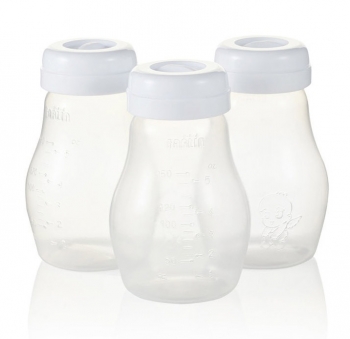 Полипропиленовые контейнеры для хранения молока или детского питания Farlin, 3 шт. в упак.