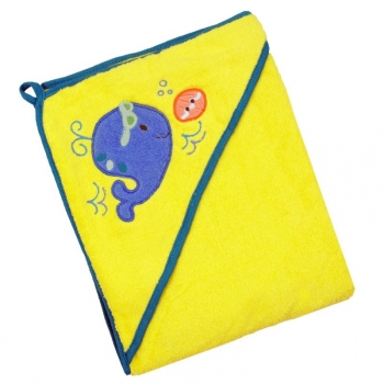 Полотенце Baby Mix (100*100см) — Китенок (желтое)