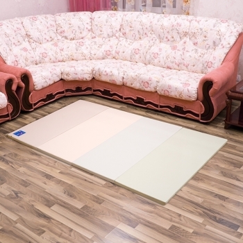 Коврик детский (2400х1400х40) AlzipMat "Color Folder SG" — ECO Мodern Beige