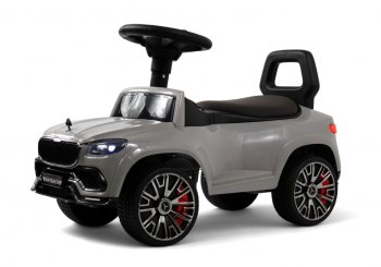 Детский толокар RiverToys Z003ZZ-D — (серый)