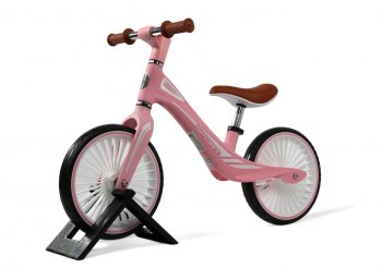 Детский беговел RiverToys HB-007-12 — (розовый)