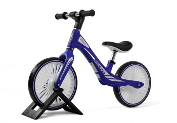 Детский беговел RiverToys HB-007-12 — (синий)