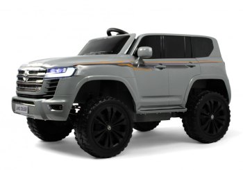 Детский электромобиль RiverToys Toyota Land Cruiser 300 L999LL — (серый)