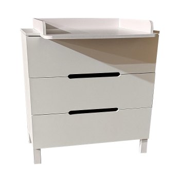 Пеленальный комод Антел Nezabudka — (белый)