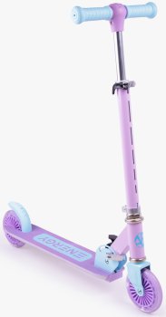 Самокат детский двухколёсный Amarobaby Energy — (фиолетовый/голубой)