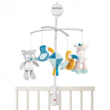 Мобиль Nattou — Tim & Tiloo Лошадка и Волк 498319