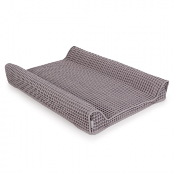 Простынь Ceba Baby 50x70 см на резинке на пеленальный матрасик вафельная  — Ash W-820-303-260