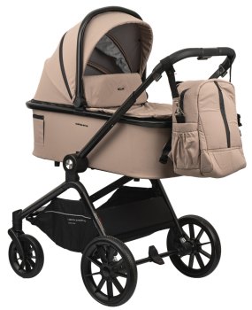 Детская коляска Indigo Solar 2 в 1 — бежевый