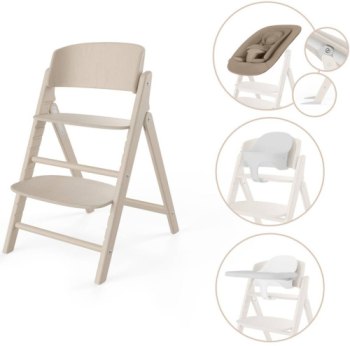 Стульчик для кормления Cybex Click & Fold 4 в 1 Set — (All Natural Light)