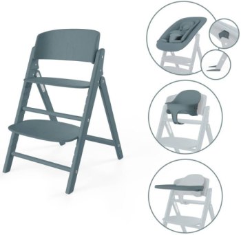 Стульчик для кормления Cybex Click & Fold 4 в 1 Set — (Stone Blue)
