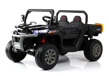 Детский электромобиль RiverToys H005HH — (черный)